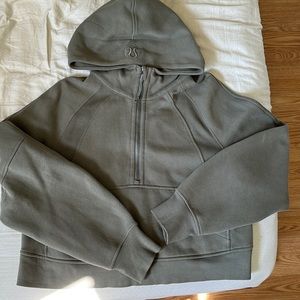 Lululemon half zip scuba hoodie